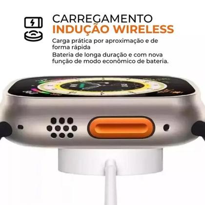 Imagem de Relogio Digital Ultra Caixa Branco Elegante Pulseira Sport