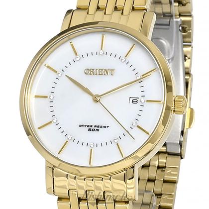 Imagem de Relogio Dourado Feminino Orient de Pulso Resistente 
