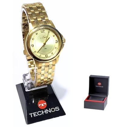 Imagem de Relógio Dourado Feminino Technos Boutique 2035MVH/1X