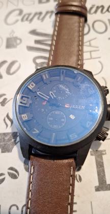 Imagem de Relógio Esportes Curren 8225 Pulseira de Couro Original