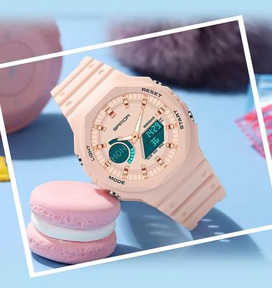 Imagem de Relógio esportivo digital, à prova d'água, com led, militar sanda