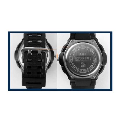 Imagem de Relógio Esportivo Militar Masculino Skmei S-shock 0931 LED Digital Analógico À Prova D'Água Alarme Cronometro Quartz Junqiao