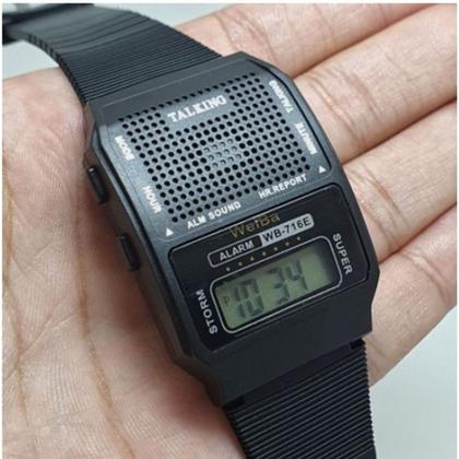 Imagem de Relogio Fala Hora Deficiente Visual Idoso Presente