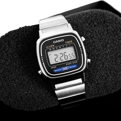 Imagem de Relógio Feminino Casio Vintage Prata Mini LA670WA-1DF