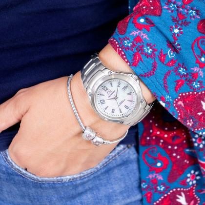 Imagem de Relógio Feminino Champion Ana Hickmann Analógico Prata AH30237Q