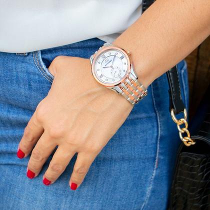 Imagem de Relógio Feminino Champion Ana Hickmann Bicolor Analógico AH28704Z 