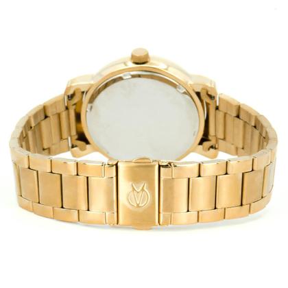 Imagem de Relogio Feminino Champion Analogico Aço Inoxidavel Dourado Elegance Casual Original Com Colar e Brinco Resistente a Agua 1 Ano de Garantia CN26279W