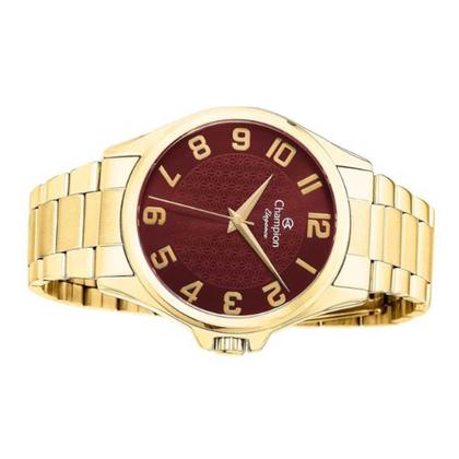 Imagem de Relógio Feminino Champion Analogico CN26377V - Dourado