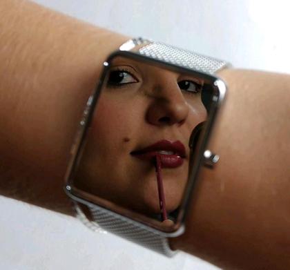 Imagem de Relógio Feminino Champion Digital Espelhado Prata Original Ch40080s