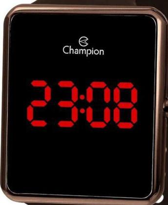 Imagem de Relógio Feminino Champion Digital Marrom Ch40081m