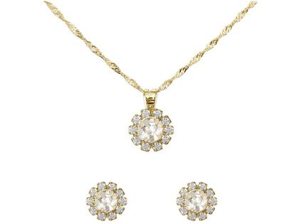 Imagem de Relógio Feminino Champion Dourado Aço Inoxidável Mostrador Prata Original Resistente à Água