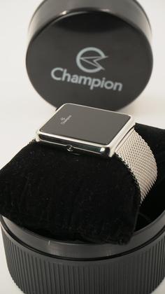 Imagem de Relógio Feminino Champion Prata Aço Inoxidável Digital Mostrador Prata Original Resistente à Água CH40080S