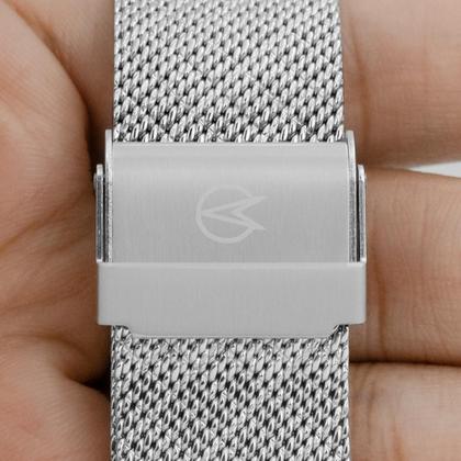 Imagem de Relógio Feminino Champion Prata Aço Mostrador Prateado Original Resistente à Água CN21247Q