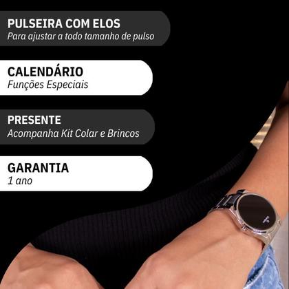 Imagem de Relógio Feminino Champion Prata Digital CH40053T