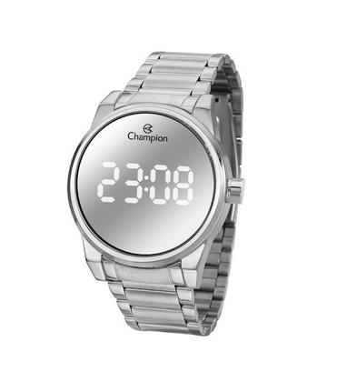 Imagem de Relógio Feminino Champion Prata Digital Espelhado CH40124S