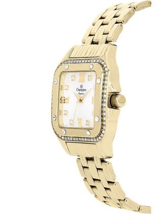 Imagem de Relógio Feminino Champion Quadrado Kit CN27321W