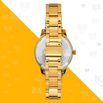 Imagem de Relógio Feminino Condor Analógico Top Dourado Garantia Luxo