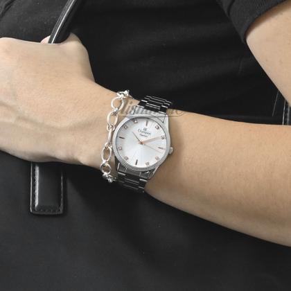 Imagem de Relogio Feminino de Pulso Prova D'agua Champion e Pulseira