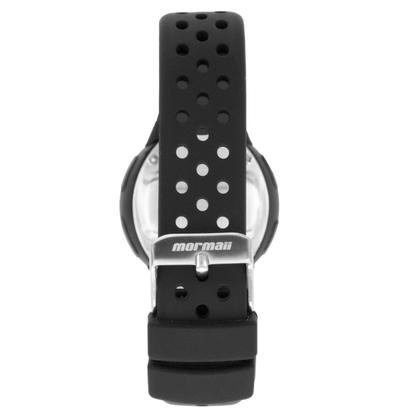Imagem de Relógio Feminino Digital de Pulso Preto Mini Pequeno com Pulseira de Silicone à Prova D Água Fashion Mormaii