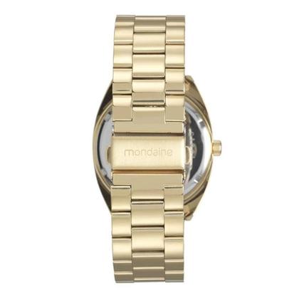 Imagem de Relógio Feminino Dourado com Corações 99053LPMVDE1