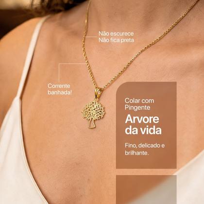 Imagem de relogio feminino inox aco banhado + caixa colar + oculos sol 18k qualidade premium casual ouro social protecao uv uv400