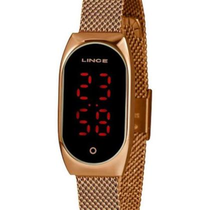 Imagem de Relógio Feminino Lince LDR4641L PXRX Rose Led Digital Touch