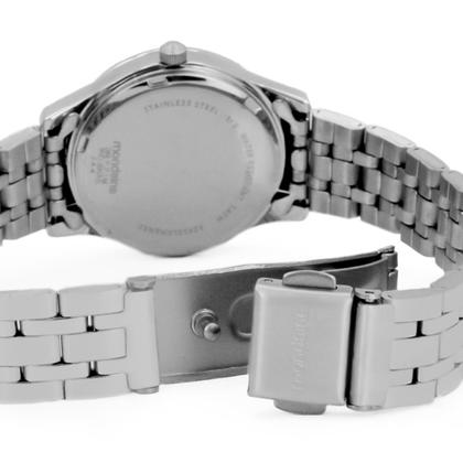 Imagem de Relogio Feminino Mondaine Aço Inoxidavel Prata Mostrador Prata Com Pulseira Original Resistente a Agua 1 Ano de Garantia 32610L0MKNE2K4L12