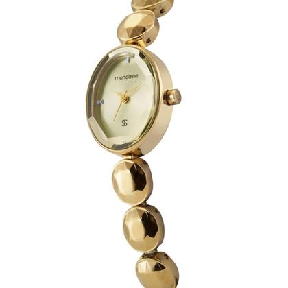 Imagem de Relógio Feminino Mondaine Cristais 33047LPMVDM1 Dourado