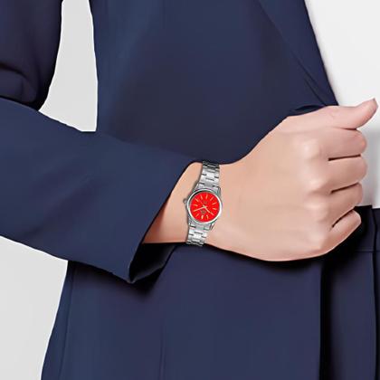 Imagem de Relógio Feminino Oremte Semi-automático Aprova D'agua Original 