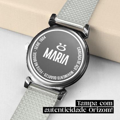 Imagem de Relogio feminino preto aço digital + caixa + colar + brincos academia pulseira ajustavel led presente black piano moda