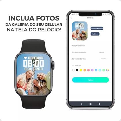 Imagem de Relógio Feminino Smartwatch Fitness P/ Presente