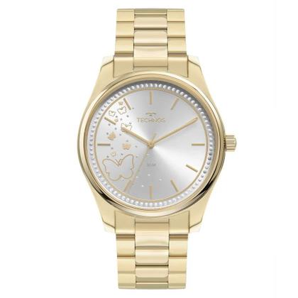 Imagem de Relógio Feminino Technos Trend Dourado Analógico 2036MRQ/1K Colar e Brincos