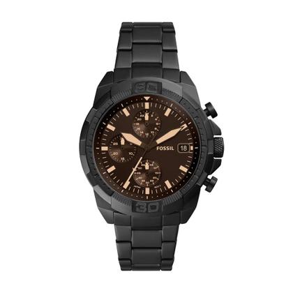 Imagem de Relógio Fossil Bronson Preto Masculino FS5851/1MN