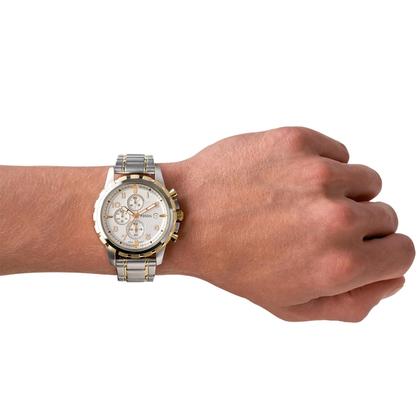 Imagem de Relógio Fossil Dean FS4795IE Masculino - Cronógrafo com Pulseira de Aço