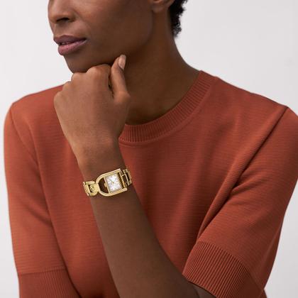 Imagem de Relógio Fossil Feminino Harwell Dourado - ES5327/1DN