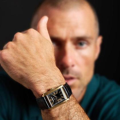 Imagem de Relógio Fossil Masculino Carraway Dourado - FS6091/0PN