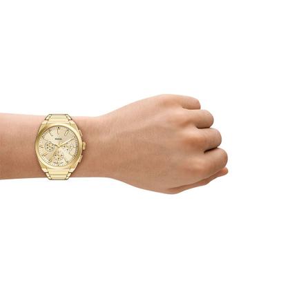 Imagem de Relógio Fossil Masculino Everett Dourado - FS6119/1DN