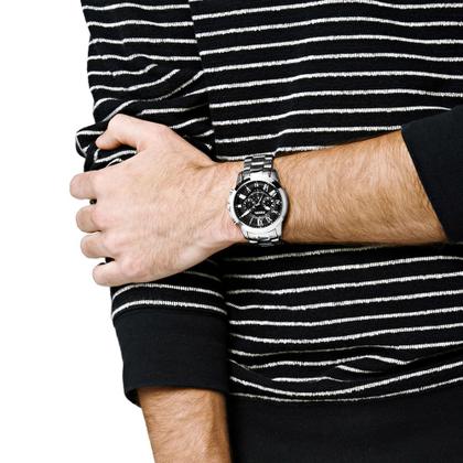 Imagem de Relógio Fossil Masculino Grant Prata - FS4736/1PN