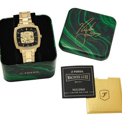 Imagem de Relógio Fossil Masculino Nick Jonas Dourado - LE1218/1PI
