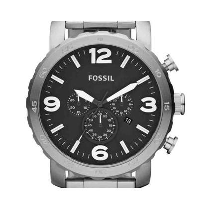 Imagem de Relógio Fossil Nate Prata Masculino JR1353/1PN