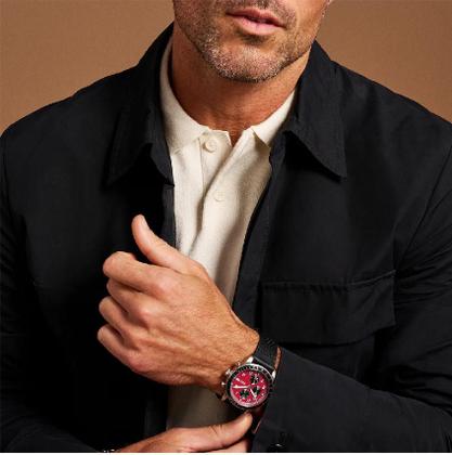 Imagem de Relógio fóssil sport tourer vermelhos masculino fs6086/0rn