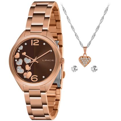 Imagem de Relogio funny feminino analogico lrr4710l rosegold