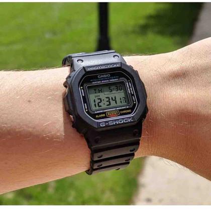 G-SHOCK DW-5600E-1V ブラック Relógio G-Shock Preto Masculino DW-5600E-1VDF - Relógio