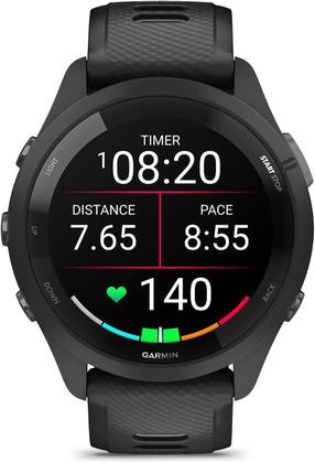 M*8様 【GARMIN】Forerunner 265 Black Relogio garmin forerunner 265 music - Smartwatch - Magazine Luiza