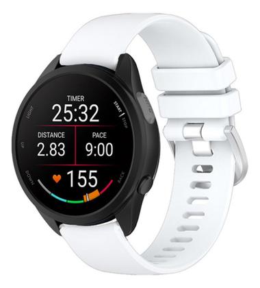 Relógio Garmin Forerunner 55 Branco Monitor Cardíaco GPS - Monitor