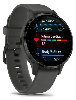Imagem de Relógio.Garmin.Venu 3s Caixa de 41mm Grafite Pulseira Silicone Grafite 41mm