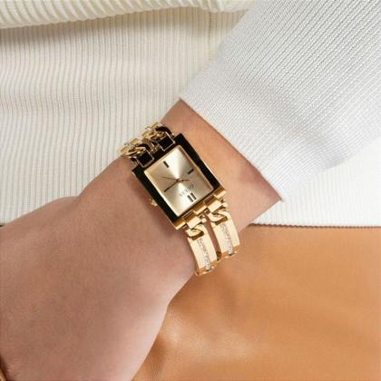 Imagem de Relógio Guess Feminino Dourado GW0668L2