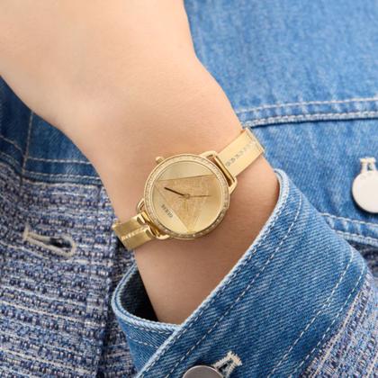Imagem de Relógio Guess Feminino Dourado - GW0914L2