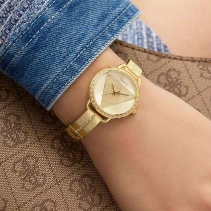 Imagem de Relógio Guess Feminino Dourado - GW0914L2