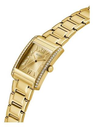 Imagem de Relógio Guess Feminino Dourado Retangular Numeros Romanos
